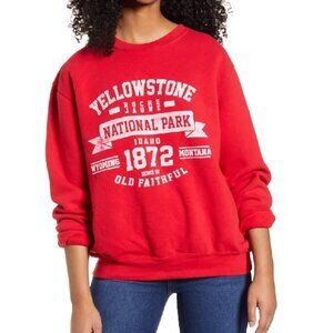 NEEMA CALIFORNIA Zane Yellowstone Graphic Sweatshirt